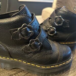 Dr. Martens Devon Flower Platform Boot